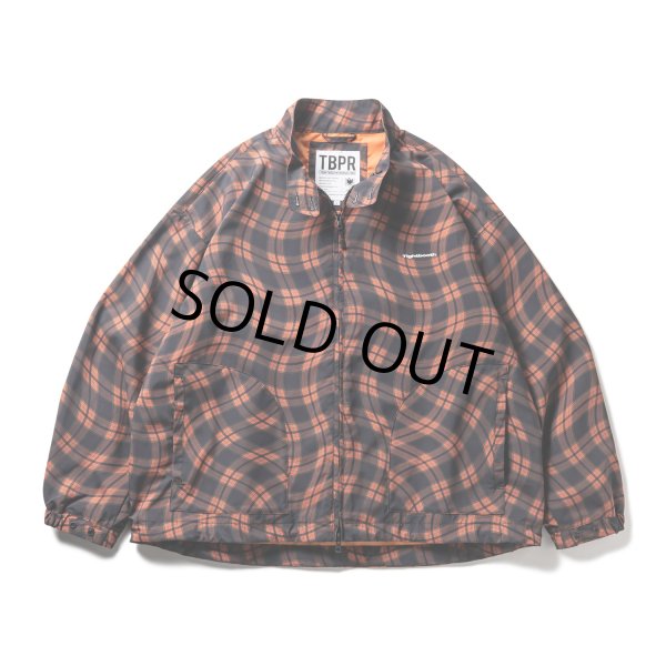 画像2: TIGHTBOOTH/WAVEY PLAID JACKET（Orange）［スウィングトップ-23春夏］ (2)