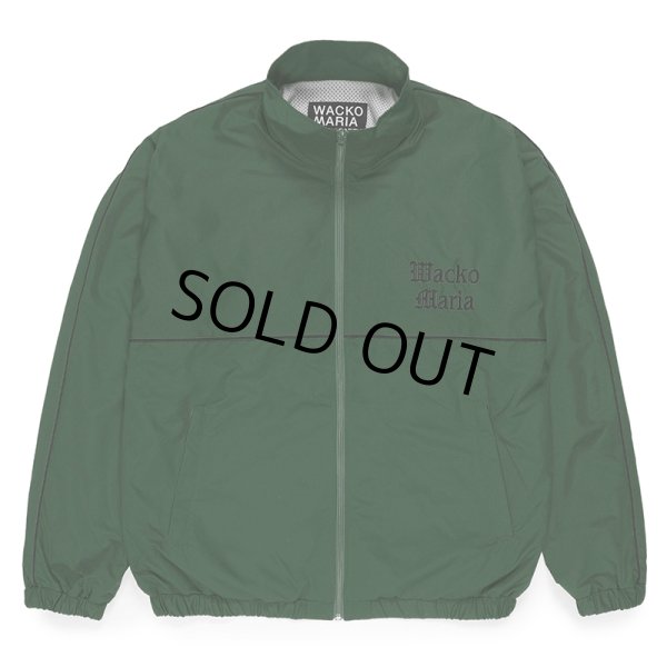 画像1: WACKO MARIA/TRACK JACKET（GREEN）［トラックJKT-23春夏］ (1)