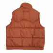 画像2: 【50%OFF】DAIRIKU/Reversible Check Nylon Vest（Brown）［リバーシブルチェックナイロンベスト-23春夏］ (2)