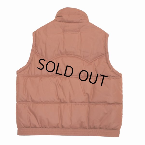 画像2: 【50%OFF】DAIRIKU/Reversible Check Nylon Vest（Brown）［リバーシブルチェックナイロンベスト-23春夏］ (2)
