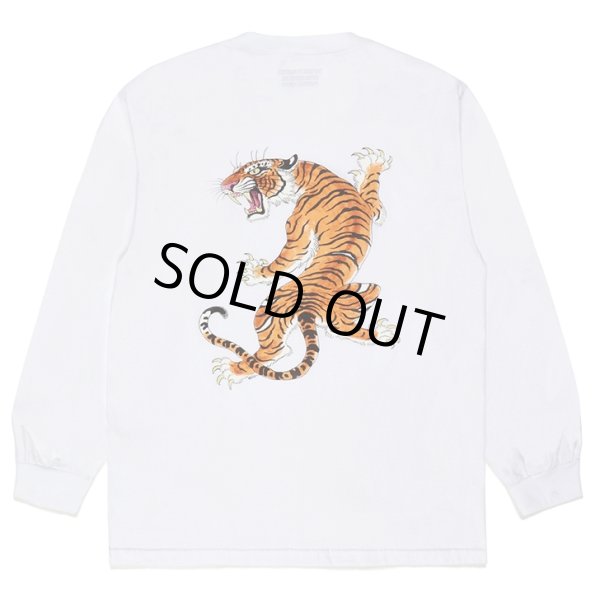 画像1: WACKO MARIA/TIM LEHI / LONG SLEEVE T-SHIRT（WHITE）［プリント長袖T-23春夏］ (1)