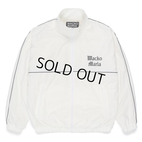 画像1: WACKO MARIA/TRACK JACKET（WHITE）［トラックJKT-23春夏］ (1)