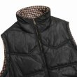 画像3: DAIRIKU/Reversible Check Nylon Vest（Black） 【40%OFF】［リバーシブルチェックナイロンベスト-23春夏］ (3)