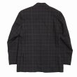 画像2: DAIRIKU/School Check Tailored Jacket（Red&Brown） 【40%OFF】［スクールチェックテーラードJKT-23春夏］ (2)