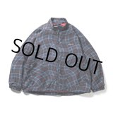 画像: TIGHTBOOTH/WAVEY PLAID JACKET（Navy）［スウィングトップ-23春夏］
