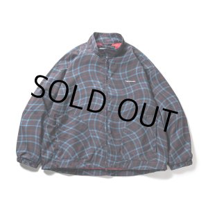 画像: TIGHTBOOTH/WAVEY PLAID JACKET（Navy）［スウィングトップ-23春夏］