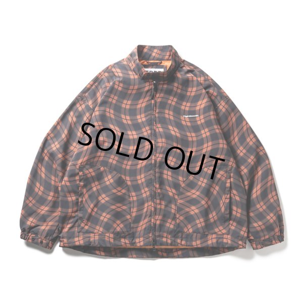 画像1: TIGHTBOOTH/WAVEY PLAID JACKET（Orange）［スウィングトップ-23春夏］ (1)