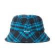 画像2: COOTIE PRODUCTIONS/Nel Check Bucket Hat（Black/Blue）［ネルチェックバケットハット-23春夏］ (2)