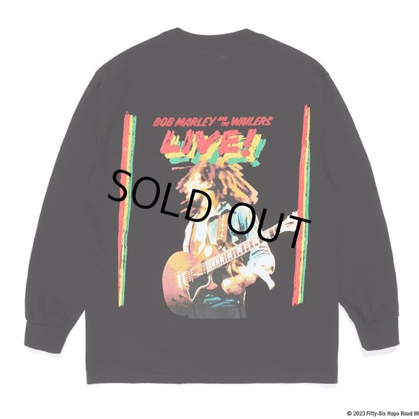 WACKO MARIA/BOB MARLEY / LONG SLEEVE T-SHIRT（BLACK）［プリント ...