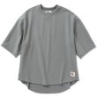 画像1: CALEE/Multi way high gauge weave drop shoulder cutsew（Gray） 【50%OFF】［ハイゲージドロップショルダーカットソー-23春夏］ (1)