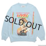 画像: WACKO MARIA/BOB MARLEY / MIDDLE WEIGHT SWEAT SHIRT（L-BLUE）［クルーネックスウェット-23春夏］