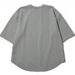 画像2: CALEE/Multi way high gauge weave drop shoulder cutsew（Gray） 【50%OFF】［ハイゲージドロップショルダーカットソー-23春夏］ (2)