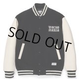 画像: WACKO MARIA/LEATHER VARSITY JACKET（BLACK）［袖レザースタジャン-23春夏］