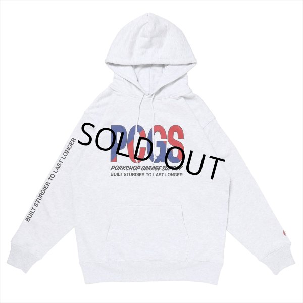 画像1: PORKCHOP/BIG PCGS HOODIE（GRAY）［プルオーバーパーカー-23春夏］ (1)