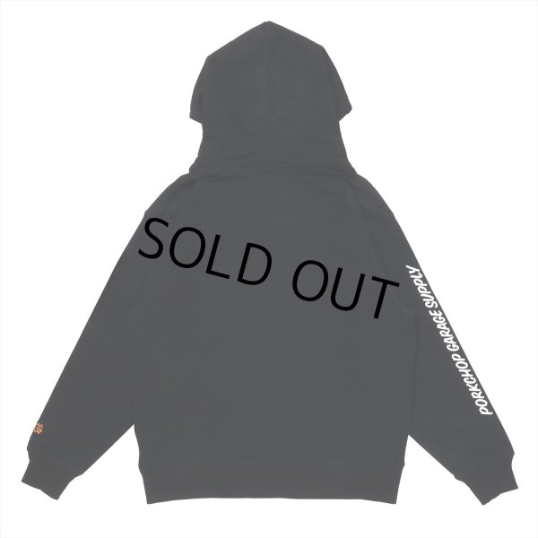 画像2: PORKCHOP/BIG PCGS HOODIE（BLACK）［プルオーバーパーカー-23春夏］ (2)
