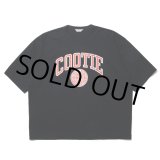 画像: COOTIE PRODUCTIONS/Print Oversized Tee（COLLEGE）（Black）［オーバーサイズT-23春夏］