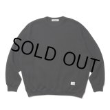 画像: COOTIE PRODUCTIONS/Suvin Waffle L/S Crew（Black）［ワッフルクルーネック-23春夏］