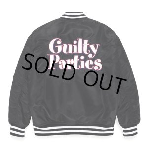 画像: WACKO MARIA/NYLON VARSITY JACKET（BLACK）［ナイロンヴァーシティJKT-23春夏］