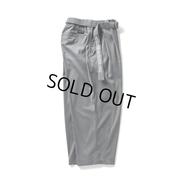 TIGHTBOOTH/BAGGY SLACKS（Gray）［バギースラックス-23春夏］ - JONAS