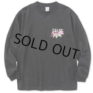 画像: CALEE/Drop shoulder CALEE FOL logo L/S t-shirt（Black） 【50%OFF】［ドロップショルダー長袖T-23春夏］