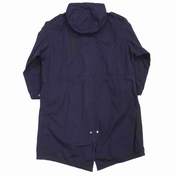 画像2: DAIRIKU/Vintage Wash Mods Coat（Vintage Purple） 【40%OFF】［ヴィンテージウォッシュモッズコート-23春夏］ (2)
