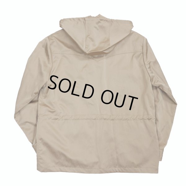 画像2: DAIRIKU/"Benjamin" Satin Hoodie Jacket（Beige） 【40%OFF】［サテンフーディーJKT-23春夏］ (2)