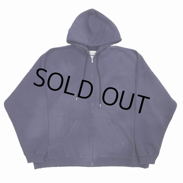 画像1: DAIRIKU/"Water-repellent" Zip Up Hoodie（Vintage Purple） 【30%OFF】［ジップアップフーディー-23春夏］ (1)