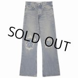 画像: DAIRIKU/Damage Flare Denim Pants（Indigo） 【30%OFF】［ダメージ"フレア"デニムパンツ-23春夏］