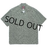 画像: WACKO MARIA/GRAMICCI / LEOPARD OPEN COLLAR SHIRT（KHAKI）［レオパードオープンカラーシャツ-23春夏］