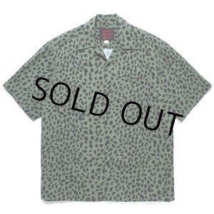 画像: WACKO MARIA/GRAMICCI / LEOPARD OPEN COLLAR SHIRT（KHAKI）［レオパードオープンカラーシャツ-23春夏］