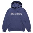 画像1: WACKO MARIA/MIDDLE WEIGHT PULL OVER HOODED SWEAT SHIRT（NAVY）［プルオーバーパーカー-23春夏］ (1)