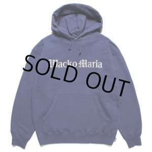 画像: WACKO MARIA/MIDDLE WEIGHT PULL OVER HOODED SWEAT SHIRT（NAVY）［プルオーバーパーカー-23春夏］