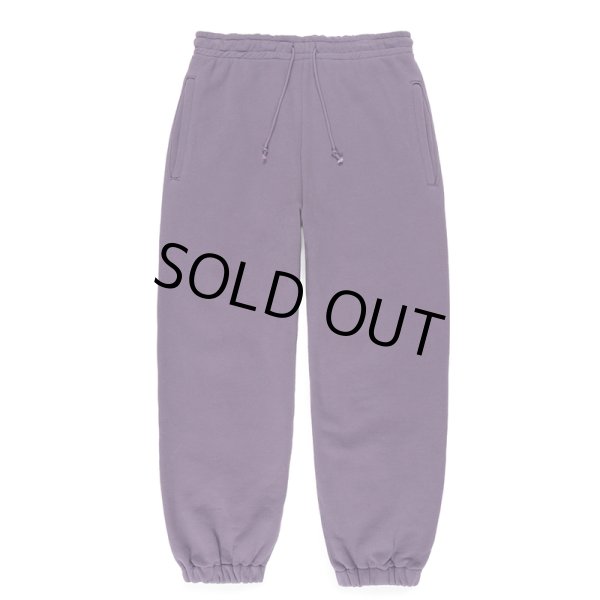 画像2: WACKO MARIA/MIDDLE WEIGHT SWEAT PANTS（PURPLE）［スウェットパンツ-23春夏］ (2)