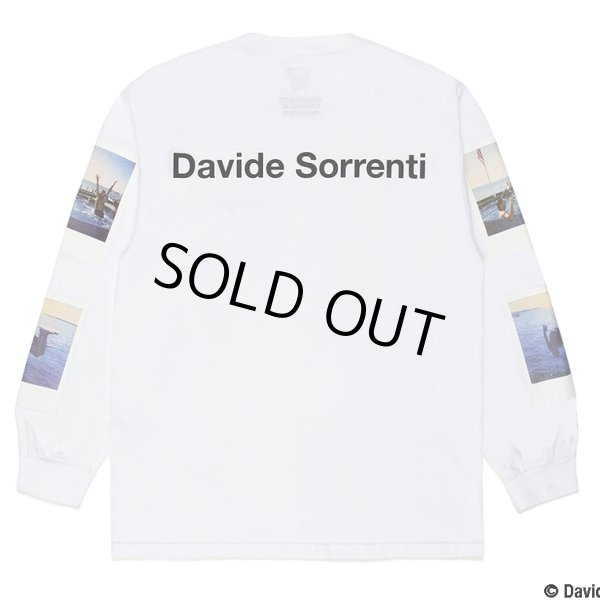 画像2: WACKO MARIA/DAVIDE SORRENTI / LONG SLEEVE T-SHIRT（WHITE）［プリント長袖T-23春夏］ (2)