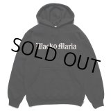 画像: WACKO MARIA/MIDDLE WEIGHT PULL OVER HOODED SWEAT SHIRT（BLACK）［プルオーバーパーカー-23春夏］
