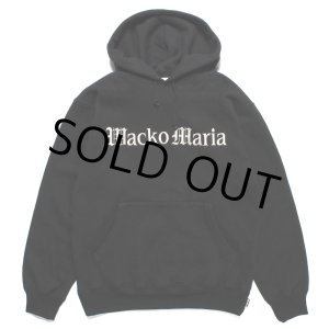 画像: WACKO MARIA/MIDDLE WEIGHT PULL OVER HOODED SWEAT SHIRT（BLACK）［プルオーバーパーカー-23春夏］