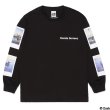 画像1: WACKO MARIA/DAVIDE SORRENTI / LONG SLEEVE T-SHIRT（BLACK）［プリント長袖T-23春夏］ (1)