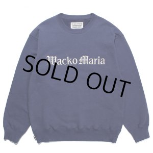 画像: WACKO MARIA/MIDDLE WEIGHT SWEAT SHIRT（NAVY）［クルーネックスウェット-23春夏］