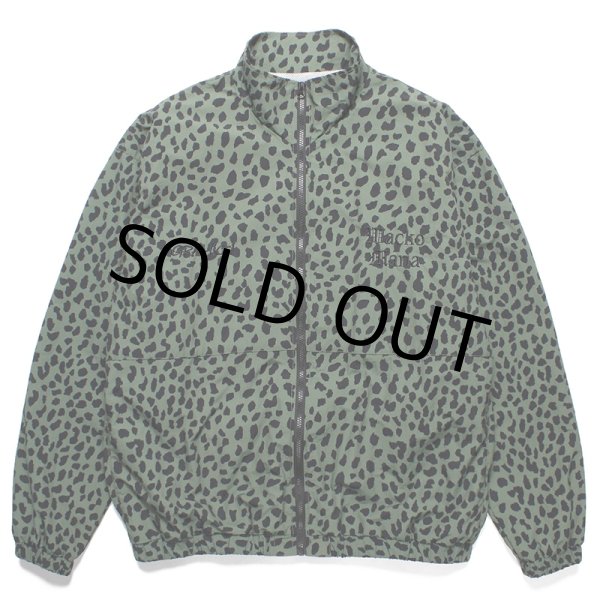 画像1: WACKO MARIA/GRAMICCI / LEOPARD TRACK JACKET（KHAKI）［レオパードトラックJKT-23春夏］ (1)