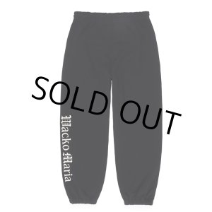 画像: WACKO MARIA/MIDDLE WEIGHT SWEAT PANTS（BLACK）［スウェットパンツ-23春夏］