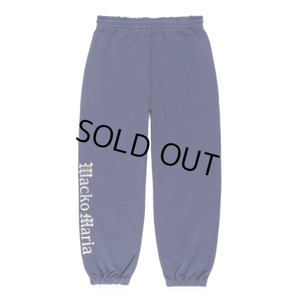 画像1: WACKO MARIA/MIDDLE WEIGHT SWEAT PANTS（NAVY）［スウェットパンツ-23春夏］ (1)