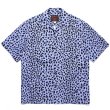 画像1: WACKO MARIA/GRAMICCI / LEOPARD OPEN COLLAR SHIRT（PURPLE）［レオパードオープンカラーシャツ-23春夏］ (1)