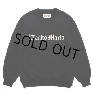 画像: WACKO MARIA/MIDDLE WEIGHT SWEAT SHIRT（BLACK）［クルーネックスウェット-23春夏］