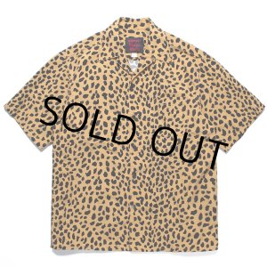 画像: WACKO MARIA/GRAMICCI / LEOPARD OPEN COLLAR SHIRT（BEIGE）［レオパードオープンカラーシャツ-23春夏］