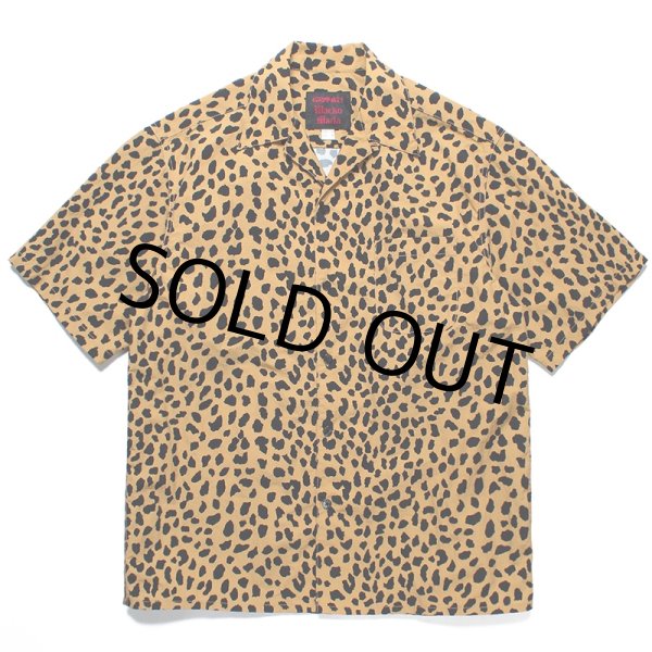 WACKO MARIA leopard オープンカラーシャツ