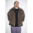 画像3: WACKO MARIA/LEOPARD LIGHT BOA FLEECE JACKET（BEIGE）［レオパードライトボアフリースJKT-23春夏］ (3)