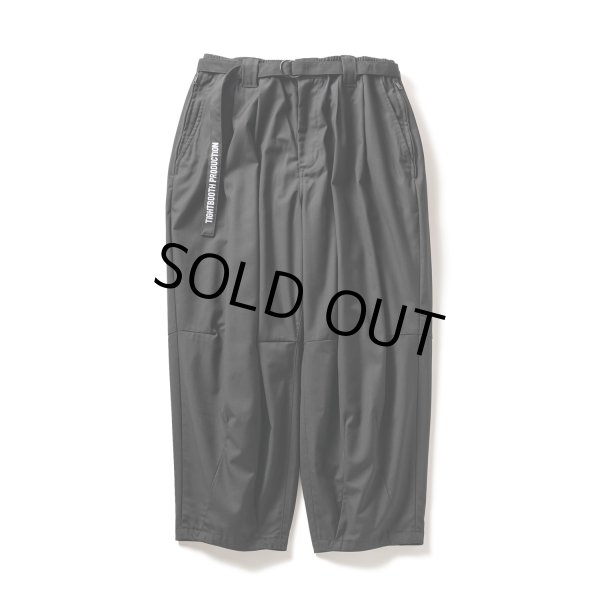 画像1: TIGHTBOOTH/BALLOON SLACKS（Black）［バルーンスラックス-23春夏］ (1)