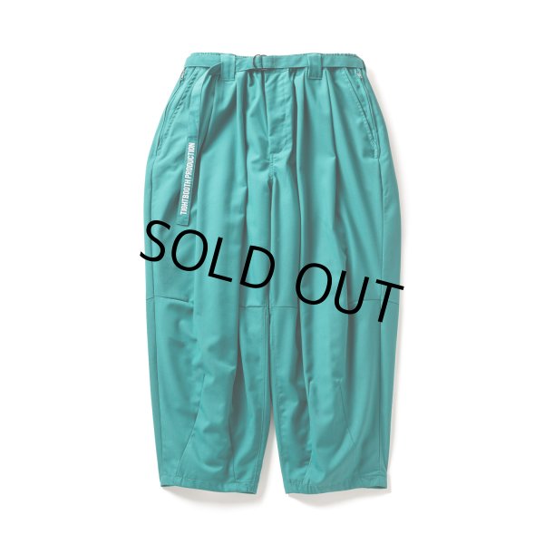 画像1: TIGHTBOOTH/BALLOON SLACKS（Turquoise） 【30%OFF】［バルーンスラックス-23春夏］ (1)