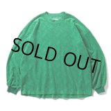 画像: TIGHTBOOTH/CHECKER PLATE L/S TOP（Green）［パイルジャガードカットソー-23春夏］