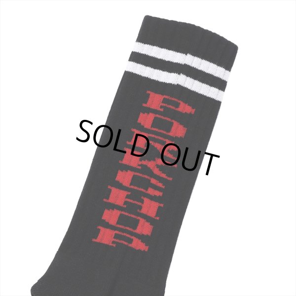 画像2: PORKCHOP/PORK SOX P-22 type-D（BLACK）［ソックス-23春夏］ (2)